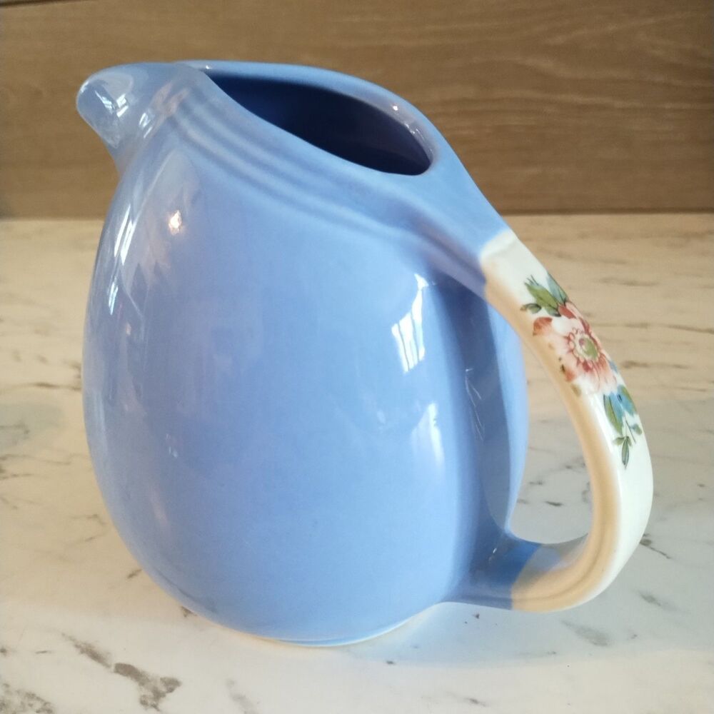 Vintage Hall's Rose Parade Cream Pitcher Superior Kitchenware USA   #1259